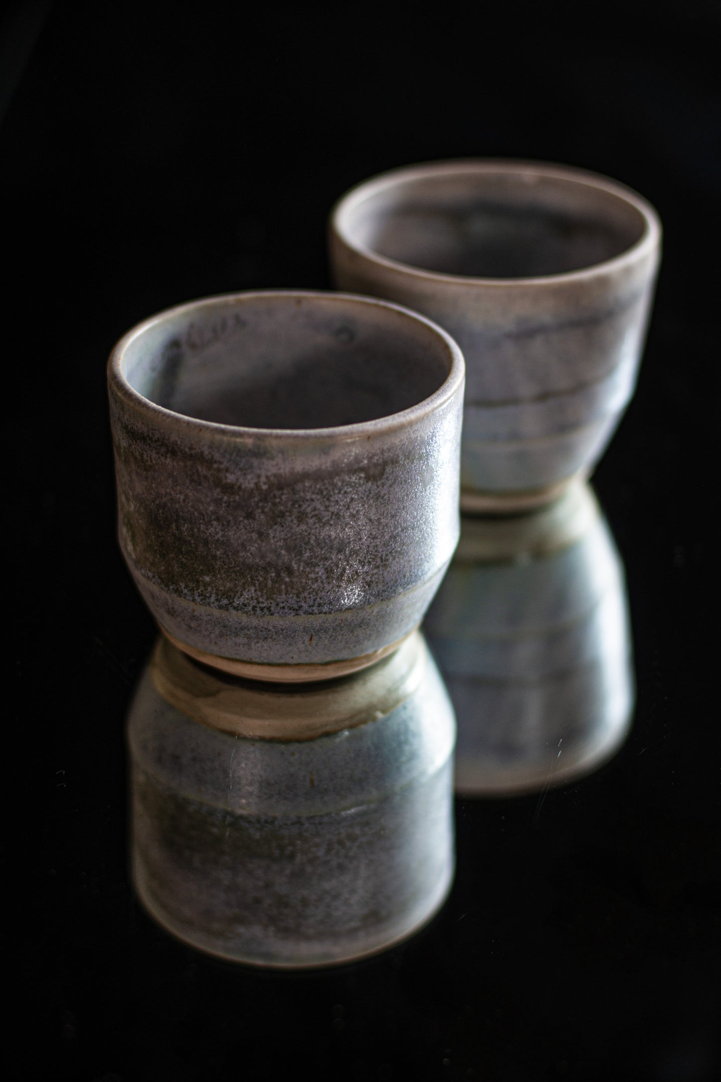 Blue crystals mug