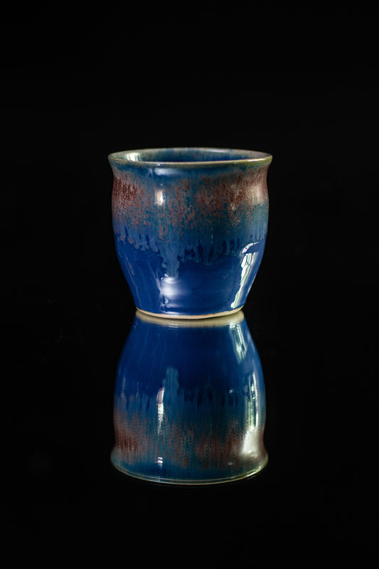 Deep blue mugs