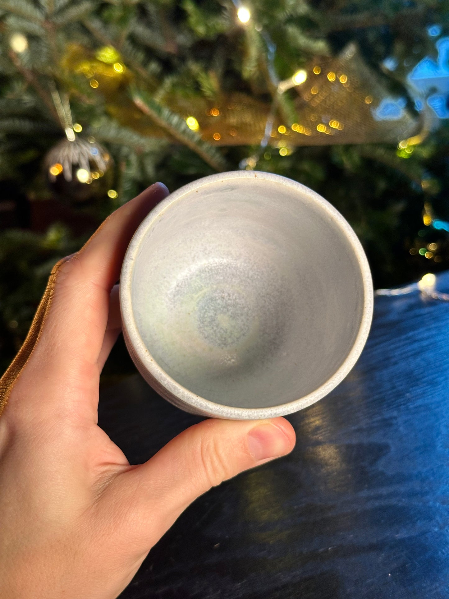 Blue crystals mug