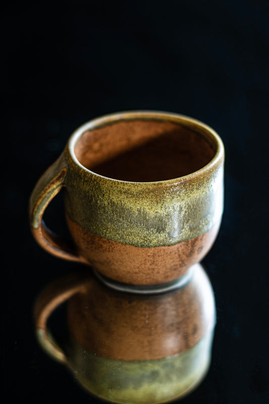 Autumn mug with handle
