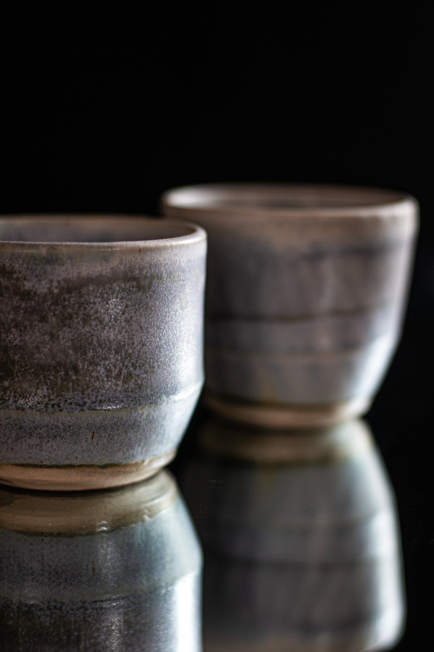 Blue crystals mug