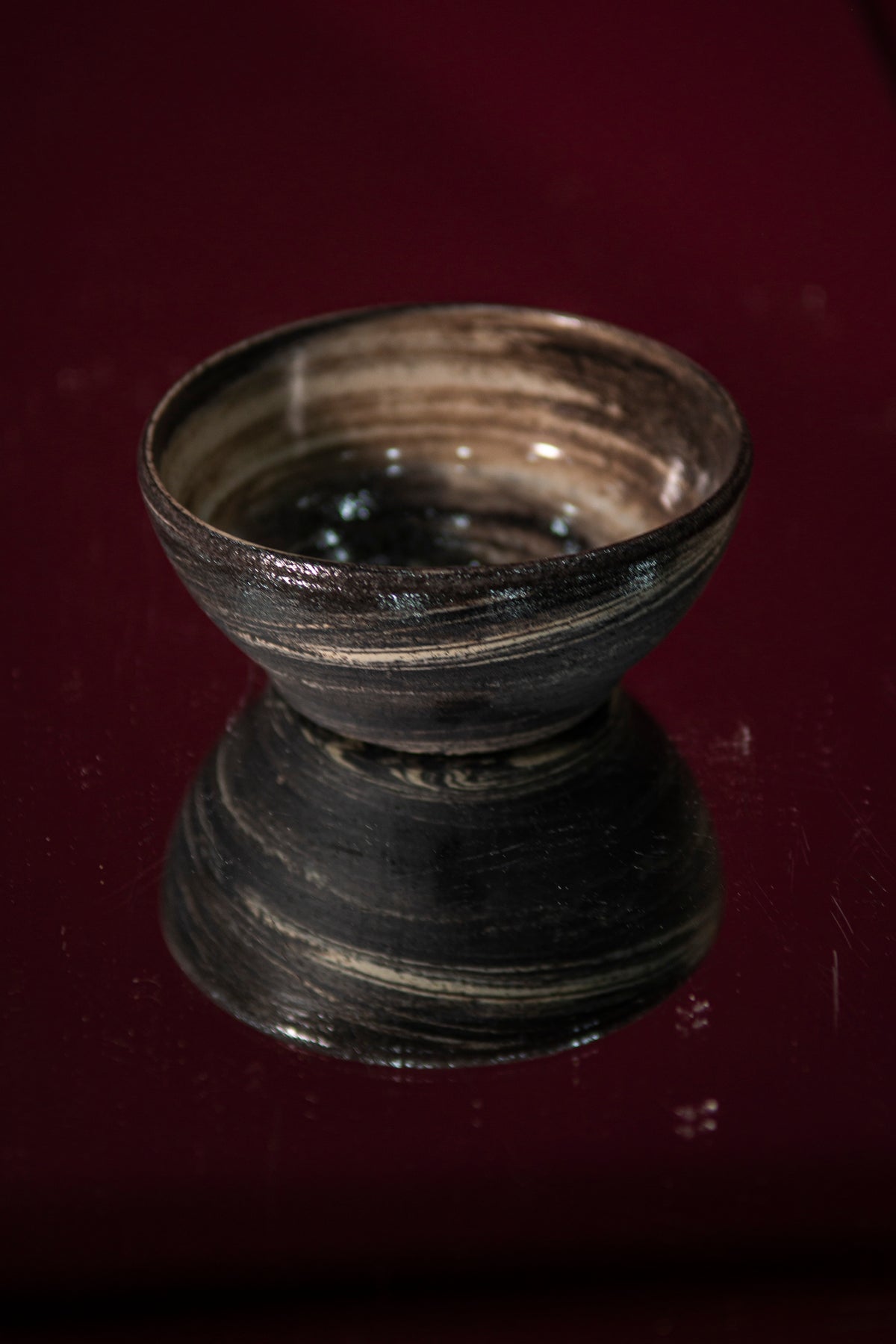 Set of 3 marble bowls