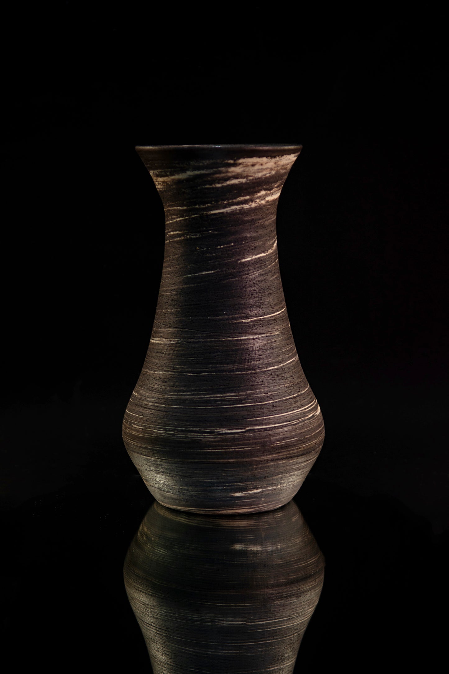 Volcanic marble XL vase