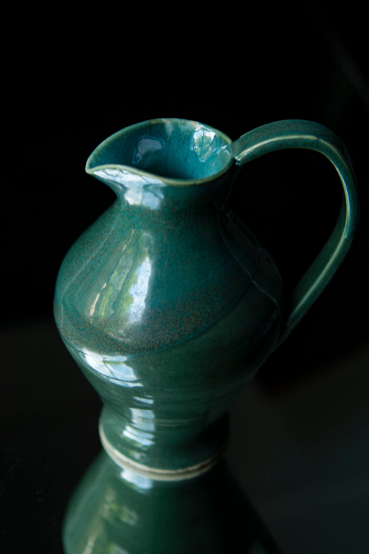 MEDIUM size - Sea green Jug