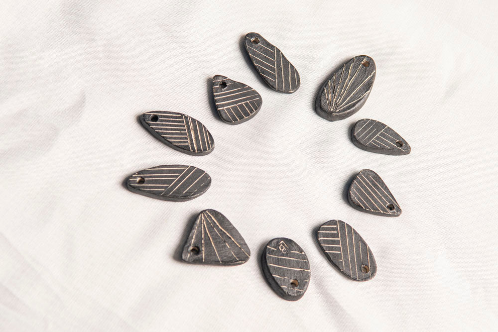 Pottery necklaces