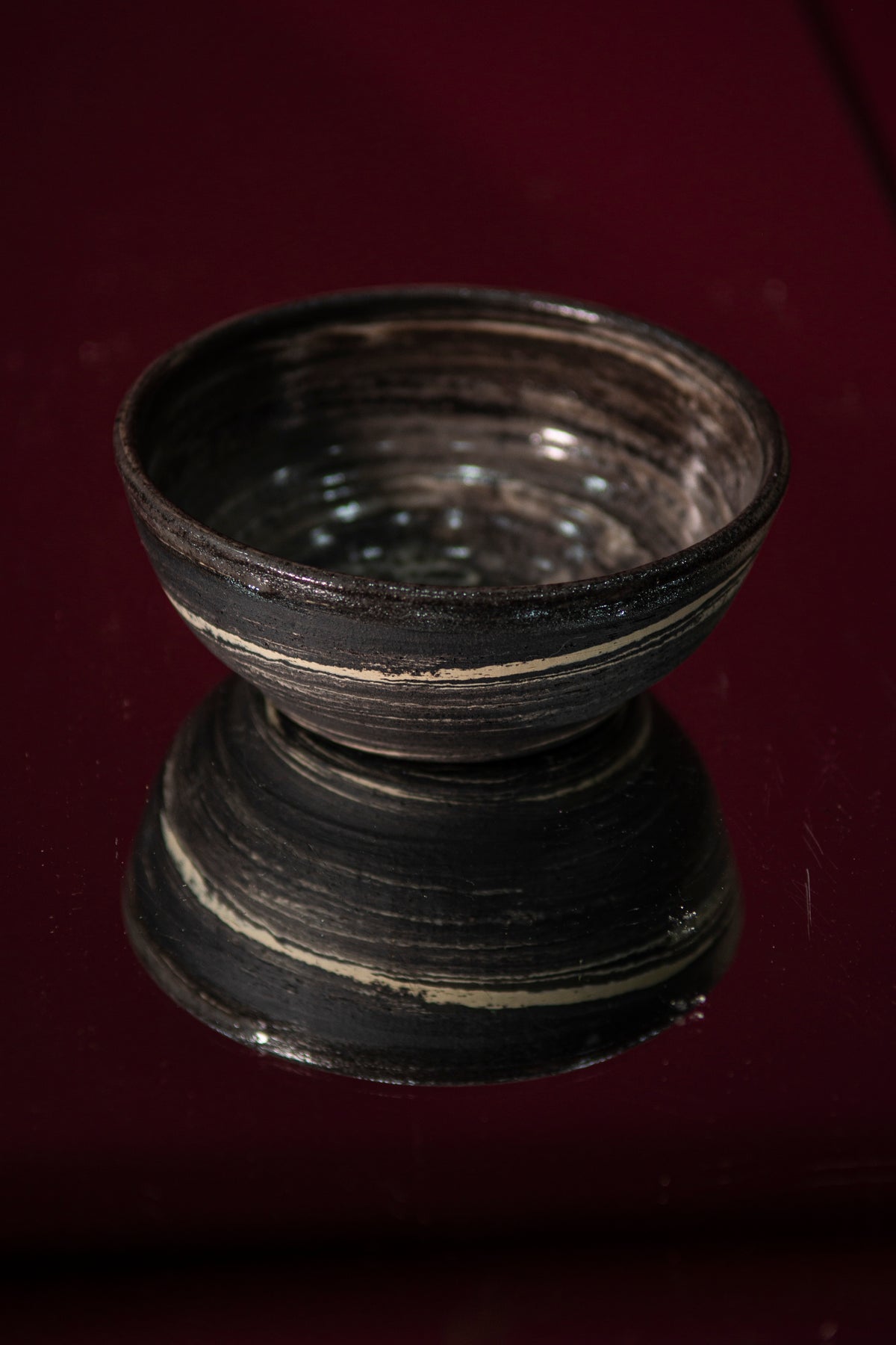 Set of 3 marble bowls