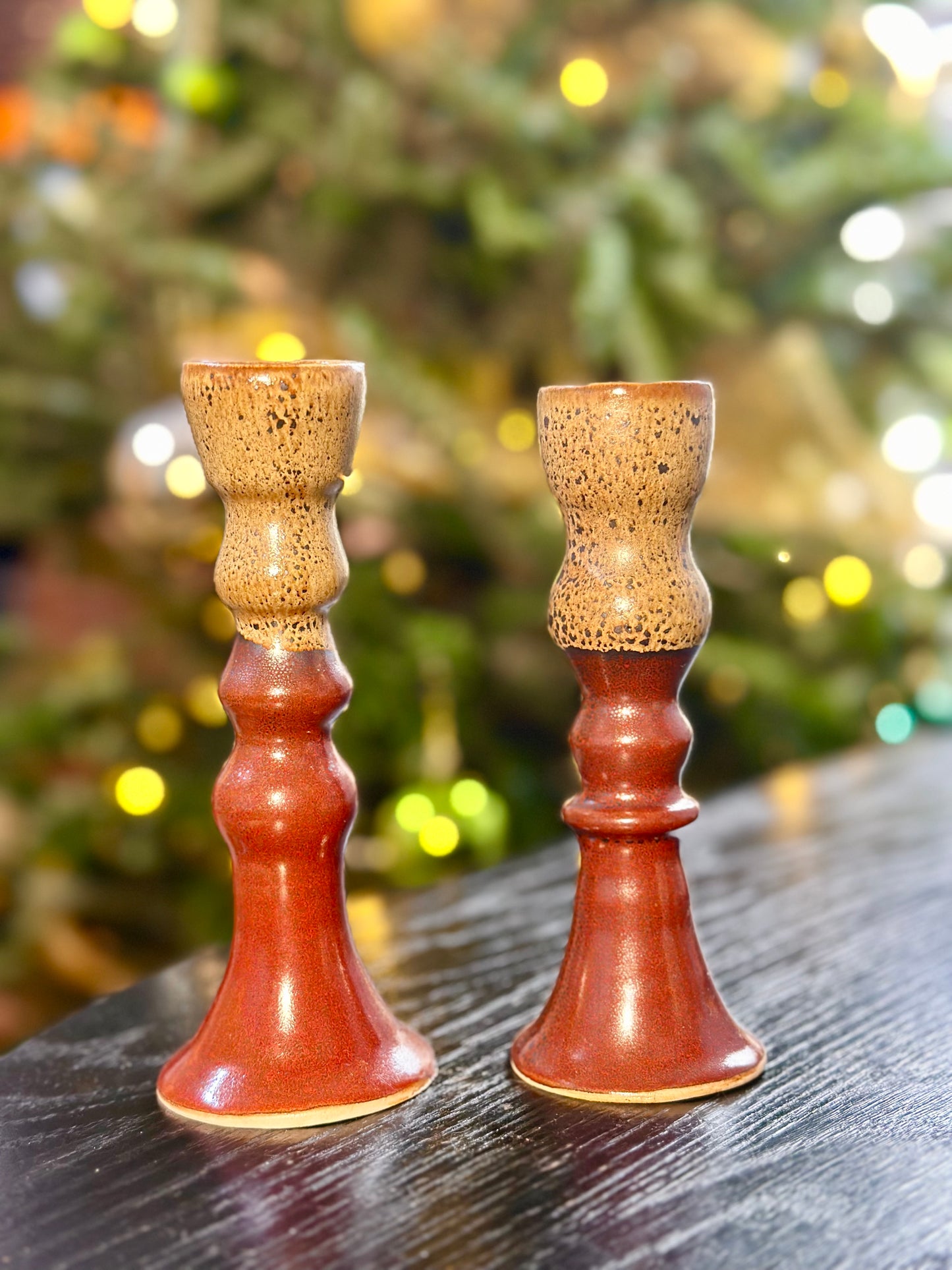 Set of 2 candle holders