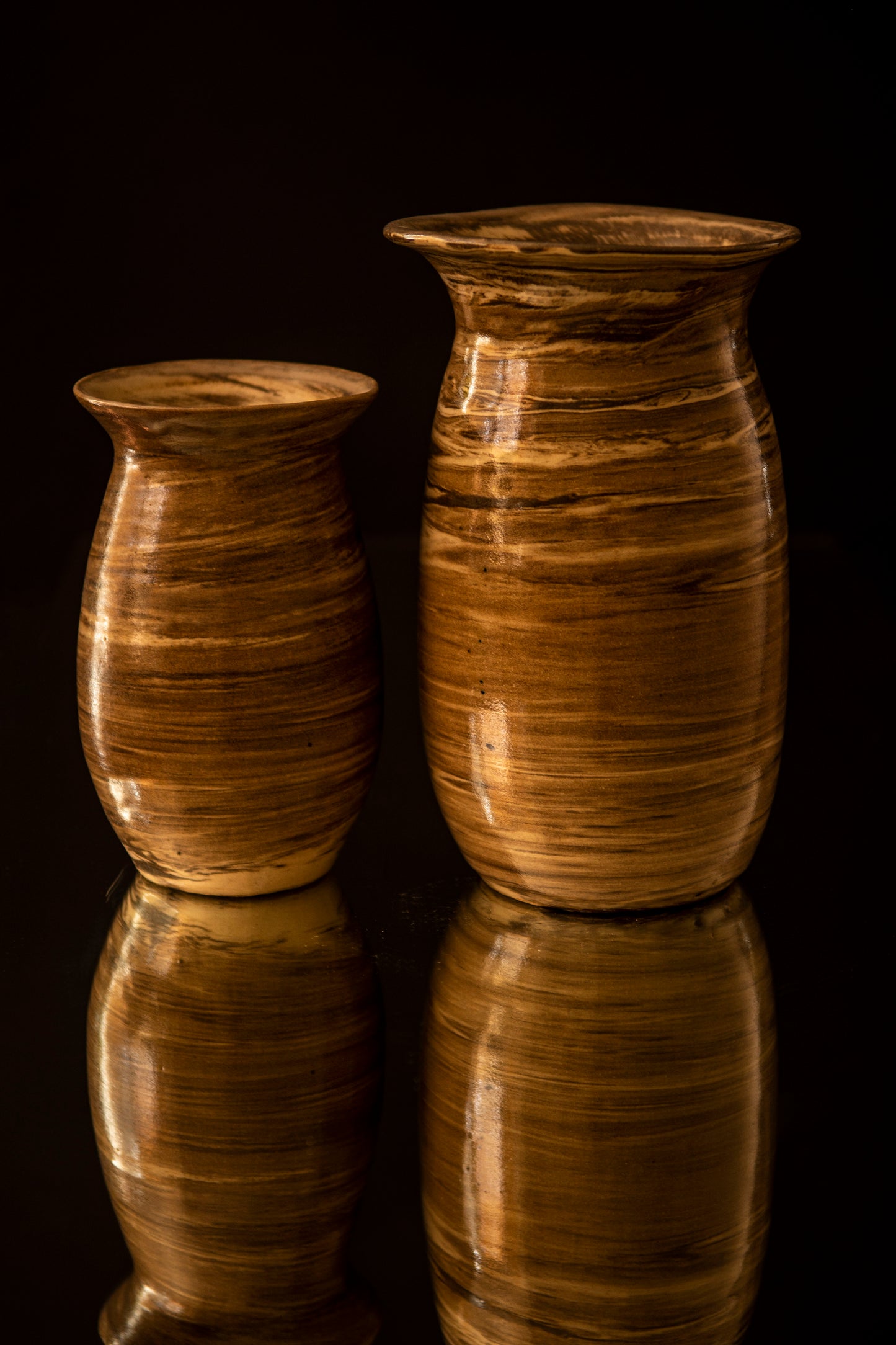 Marble effect LARGE flower vase