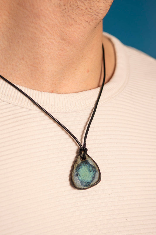 Pottery necklaces
