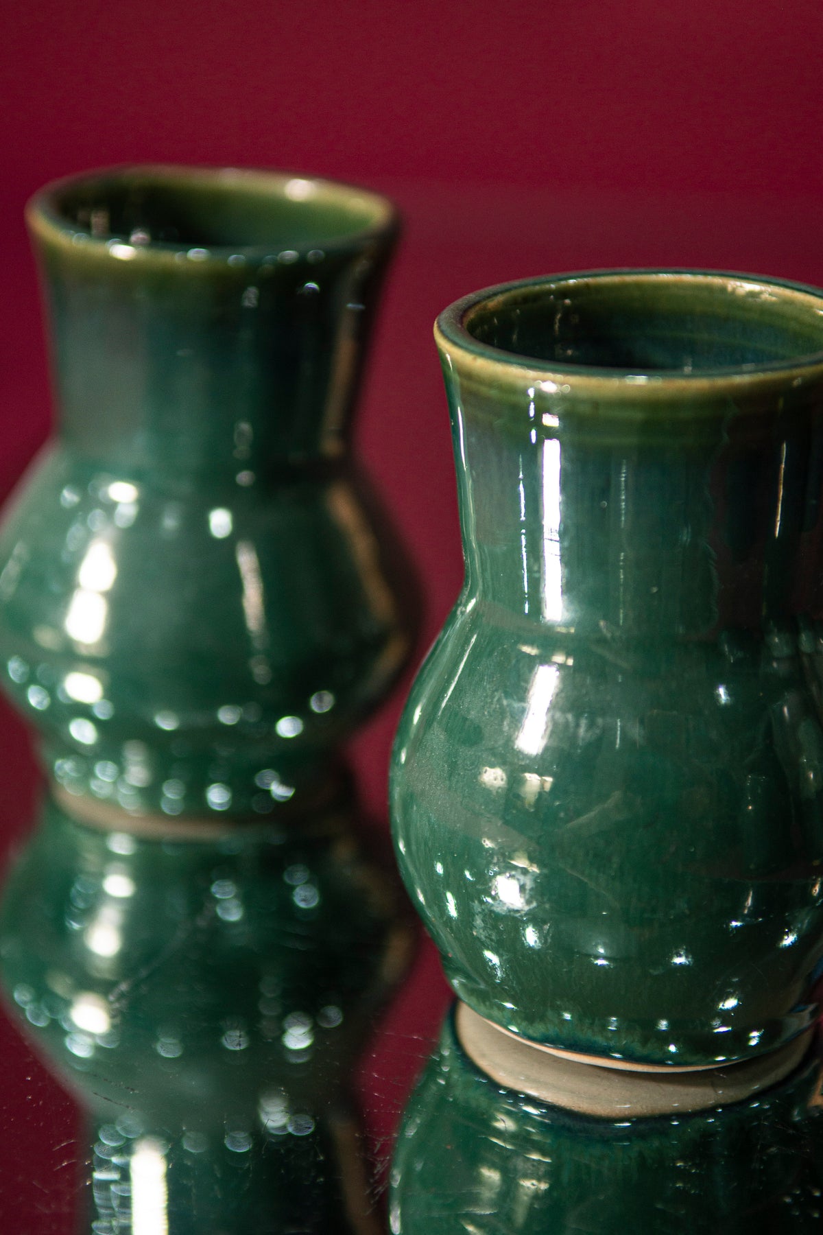 Pair of mini vases