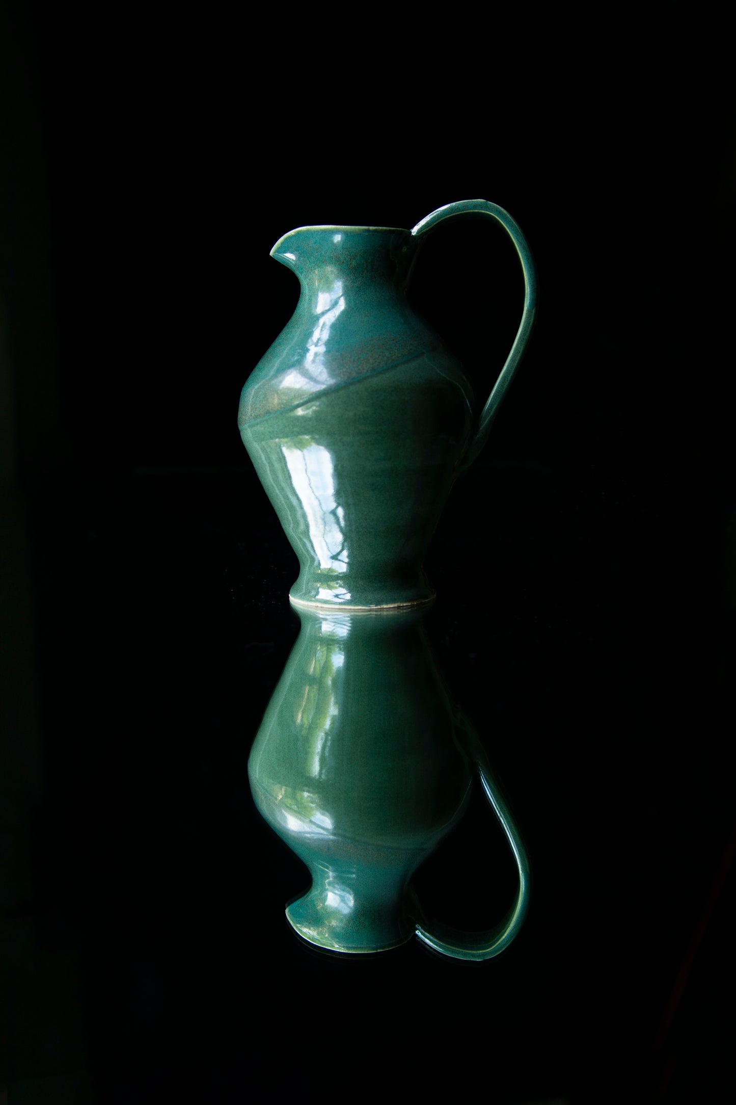 MEDIUM size - Sea green Jug