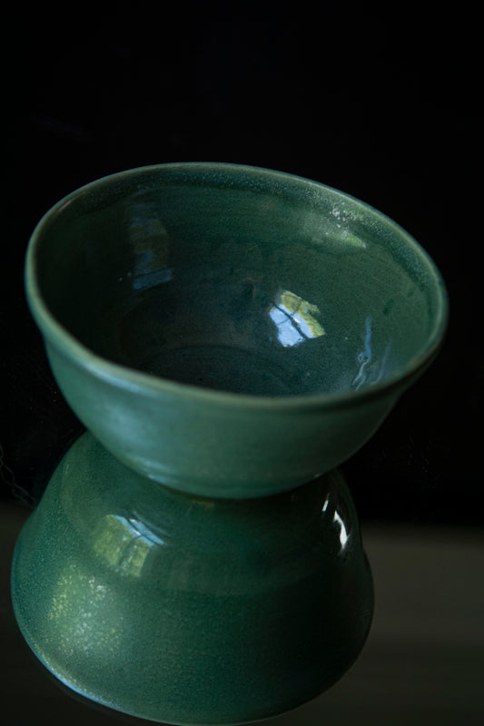 Moss green bowl