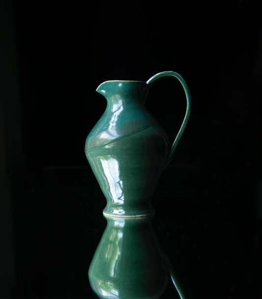 MEDIUM size - Sea green Jug