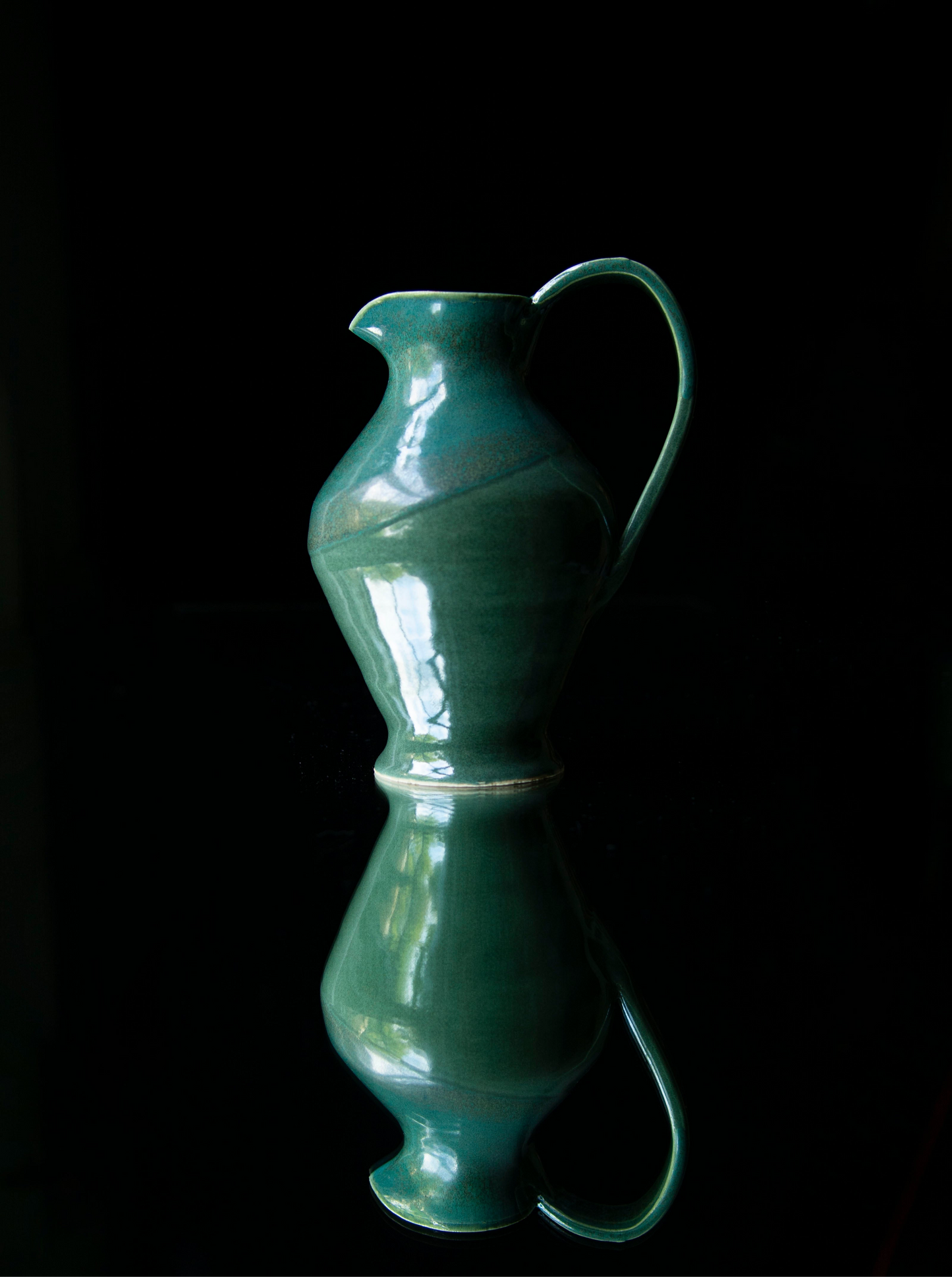 MEDIUM size - Sea green Jug